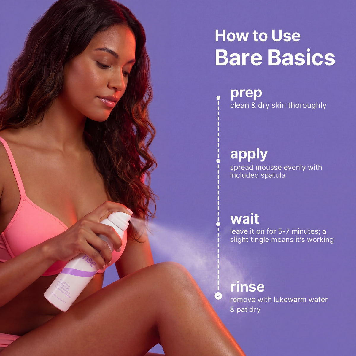 Bikini Pain-Free Hair Removal Cream for Sensitive Skin,Gentle Citrus Sensitive Skin Hair Removal Cream&Spray