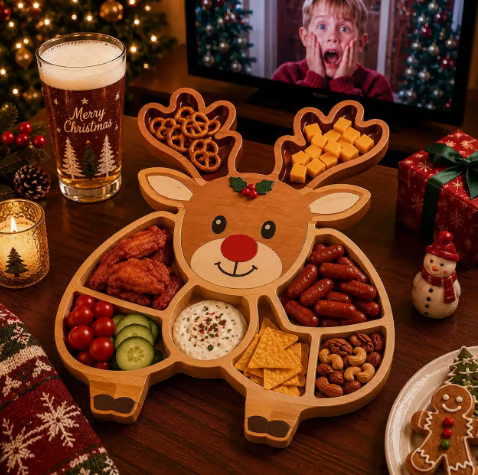 Christmas Character Snack Tray