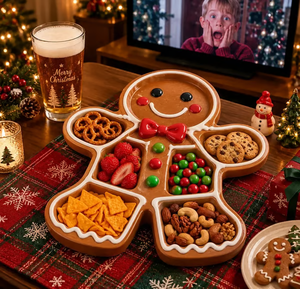 Christmas Character Snack Tray