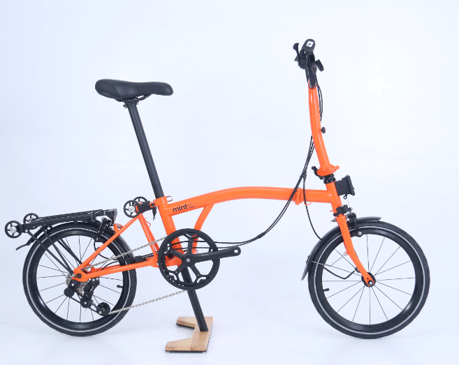 MINT 16inch 5speed BOB5 Mintparts Molybdenum Steel Frame Folding Bike Light Weight Foldable Bicycle Mini Tri-fold Bicycle