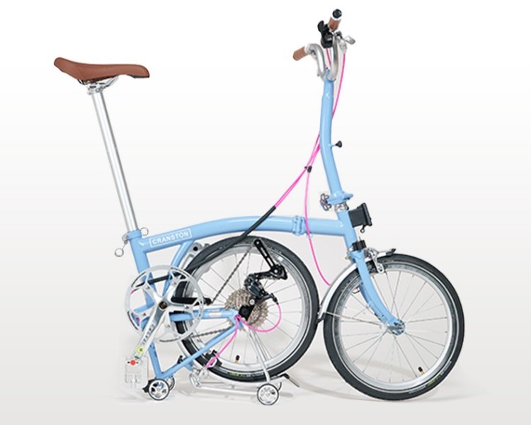 CRANSTON R9 Max Tri-folding Bike 16-inch 9-speed High Quality Steel Frame Light Weight Foldable Bike S bar M BAR Folding Bicycle