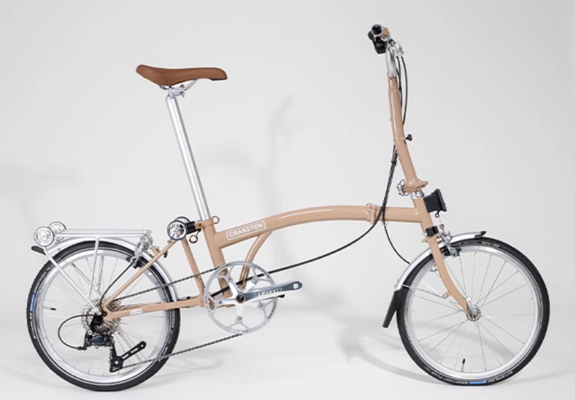 CRANSTON R20 MAX Folding Bicycle 20inch 9speed Foldable c Brake High Quality Molybdenum Steel Frame Tri-folding Bike