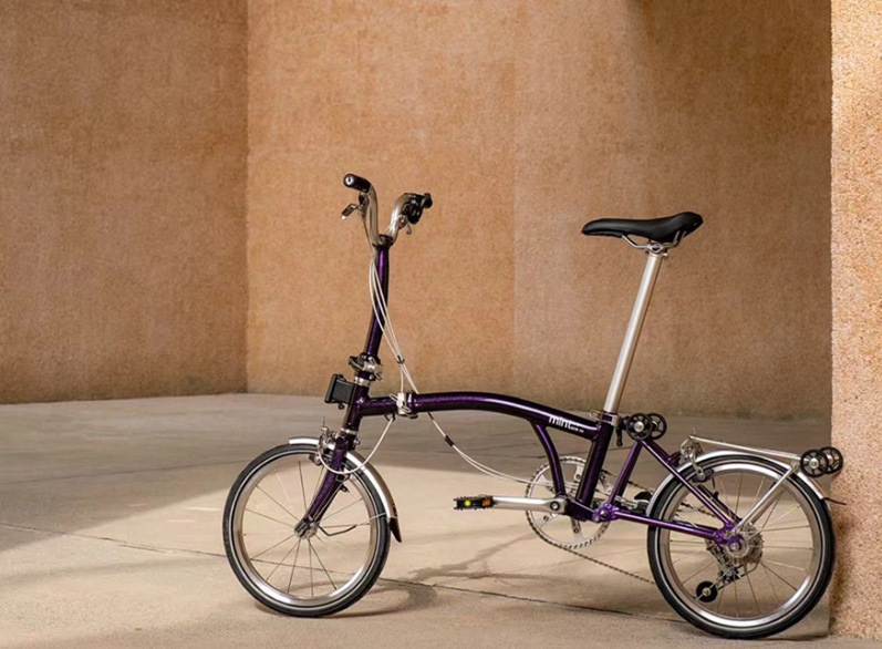 NEW MINT 16inch 6speed BOB A6 Mintparts Aluminum Alloy Frame Tri-fold Bicycle Light Weight Foldable Bicycle Mini Folding Bike