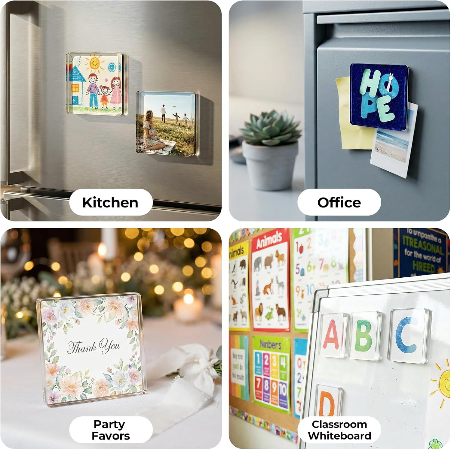 Easy DIY Photo Magnets