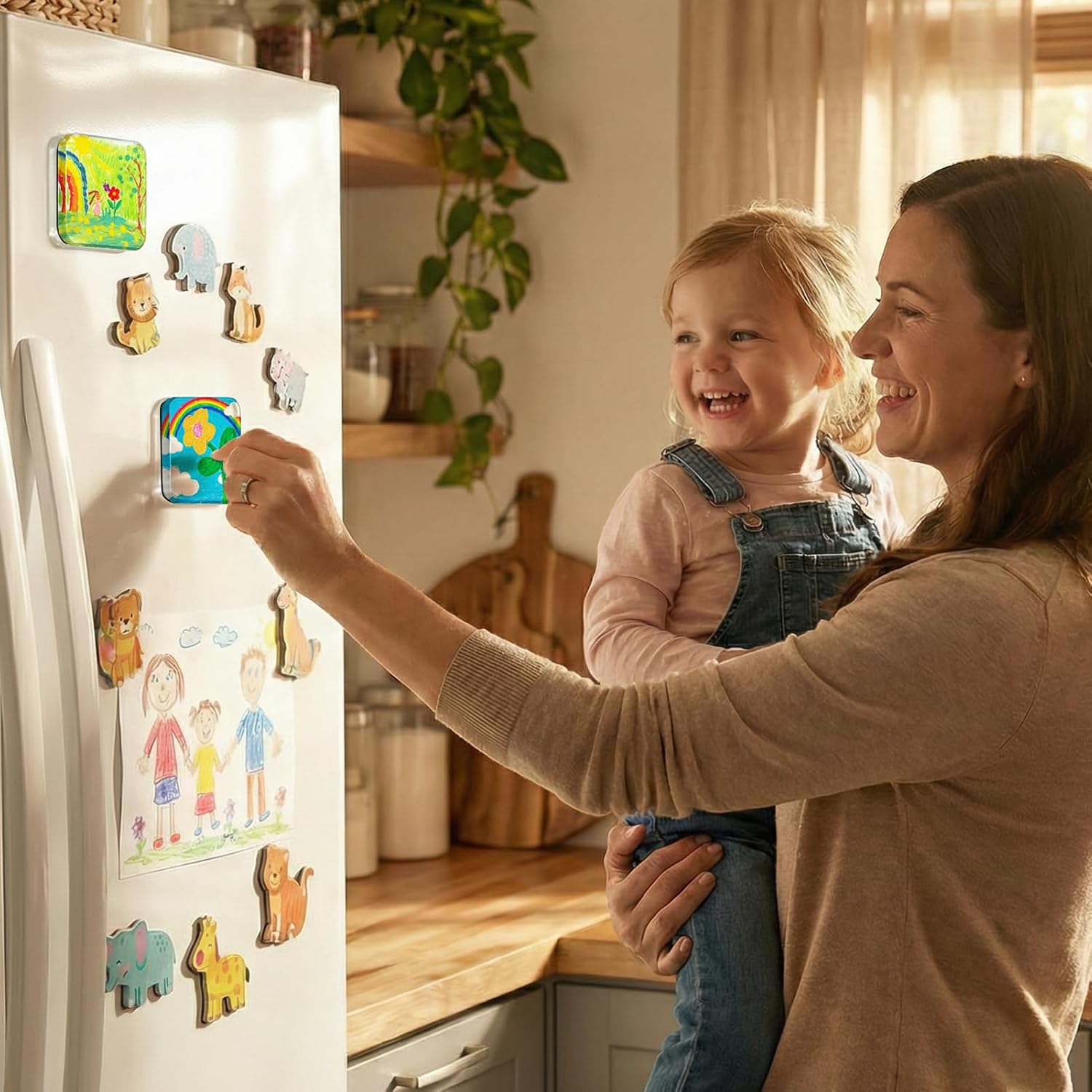 Easy DIY Photo Magnets