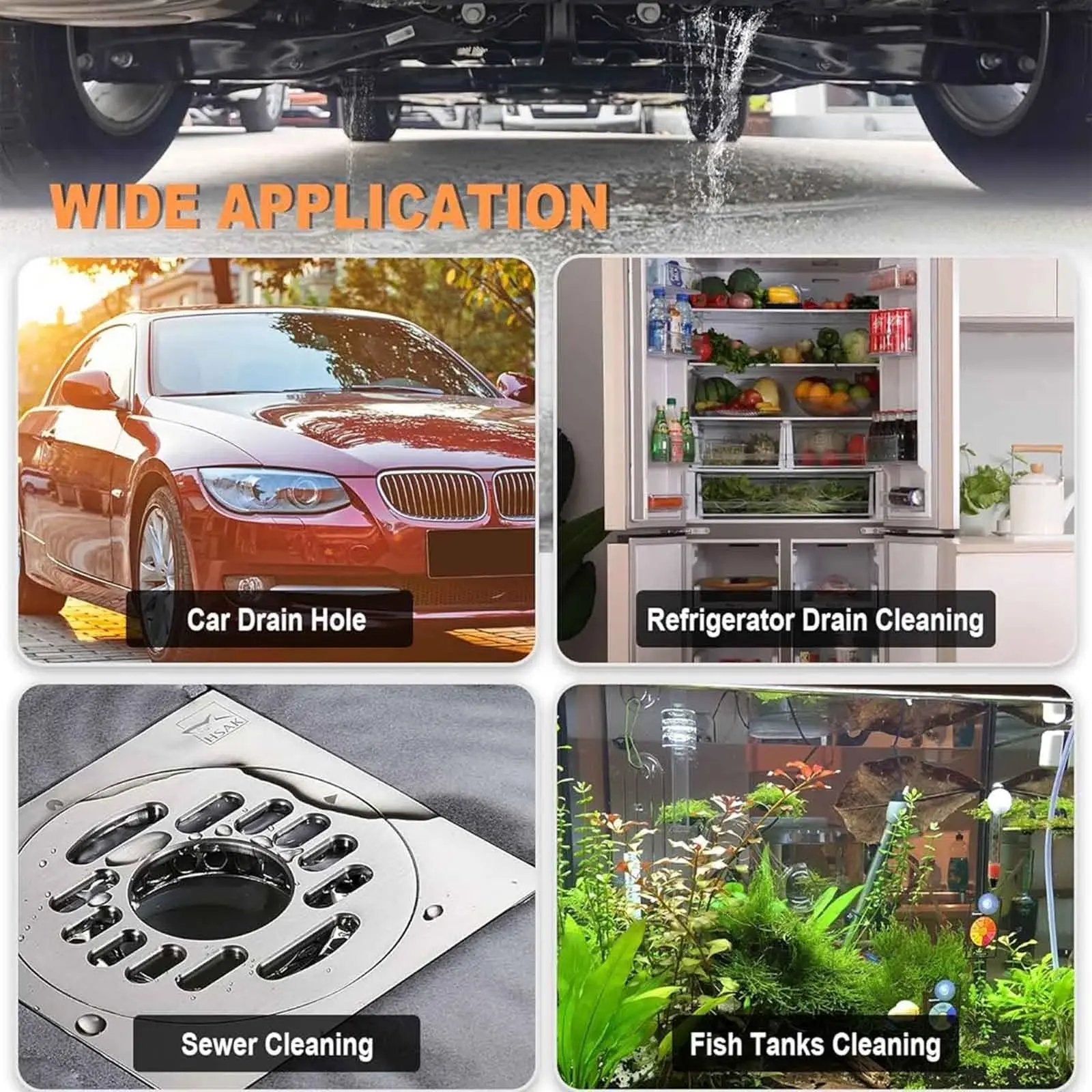 🔥78-Inch Car Sunroof Drain Cleaning Tool