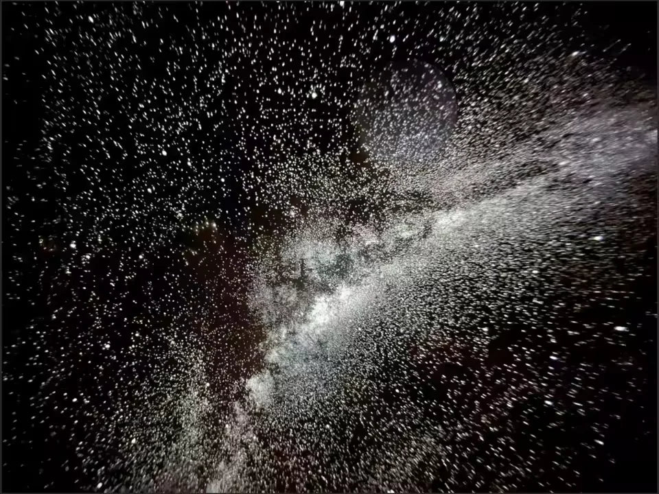 2-in-1 Galaxy Projector with Starry Sky Design and Night Light