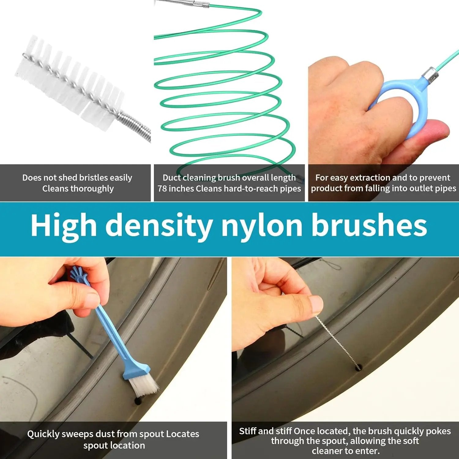 🔥78-Inch Car Sunroof Drain Cleaning Tool