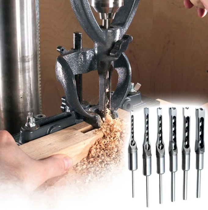 High-Precision Woodworking Mortise Drill Bits