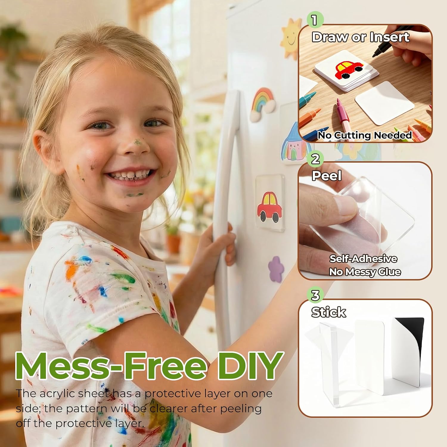 Easy DIY Photo Magnets