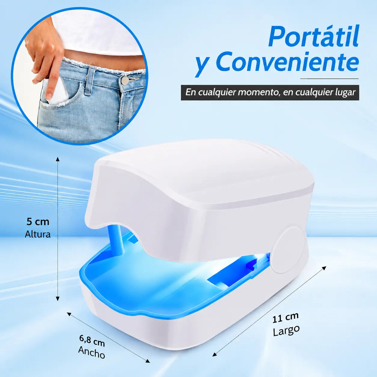 OnyCure v3™ | La luz LED que por fin llega al hongo bajo la uña — 7 minutos al día en casa, sin dolor. (30 días de prueba: o ves la base salir sana, o te devolvemos cada euro) 