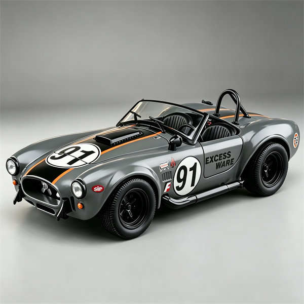 1965 Shelby Cobra 427 S/C #91 Vintage Race Car Model