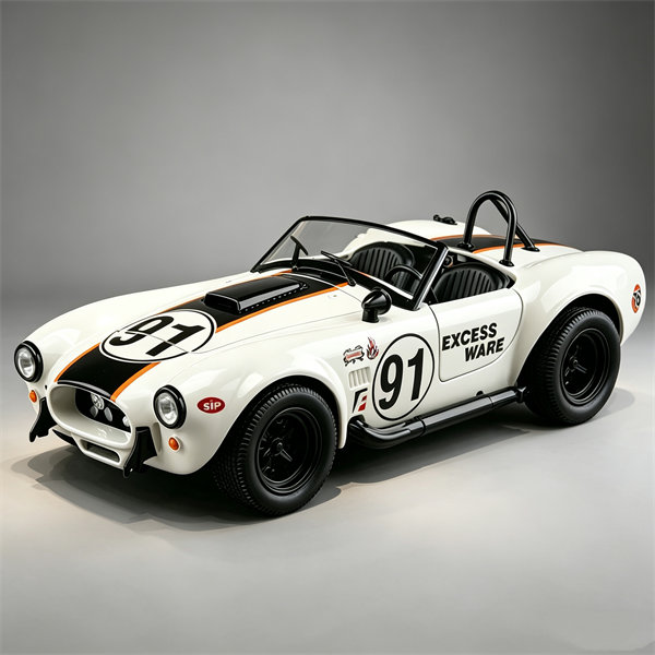 1965 Shelby Cobra 427 S/C #91 Vintage Race Car Model