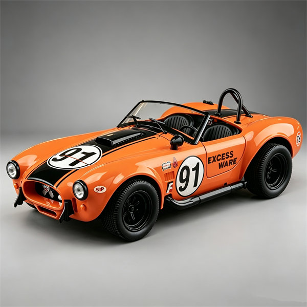 1965 Shelby Cobra 427 S/C #91 Vintage Race Car Model