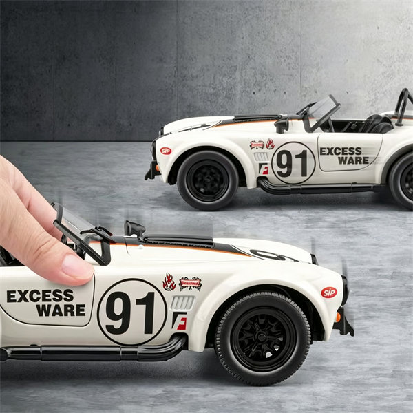 1965 Shelby Cobra 427 S/C #91 Vintage Race Car Model
