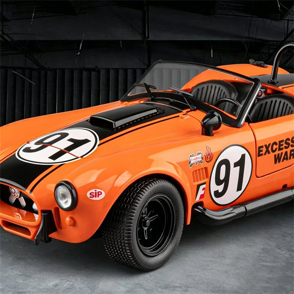 1965 Shelby Cobra 427 S/C #91 Vintage Race Car Model