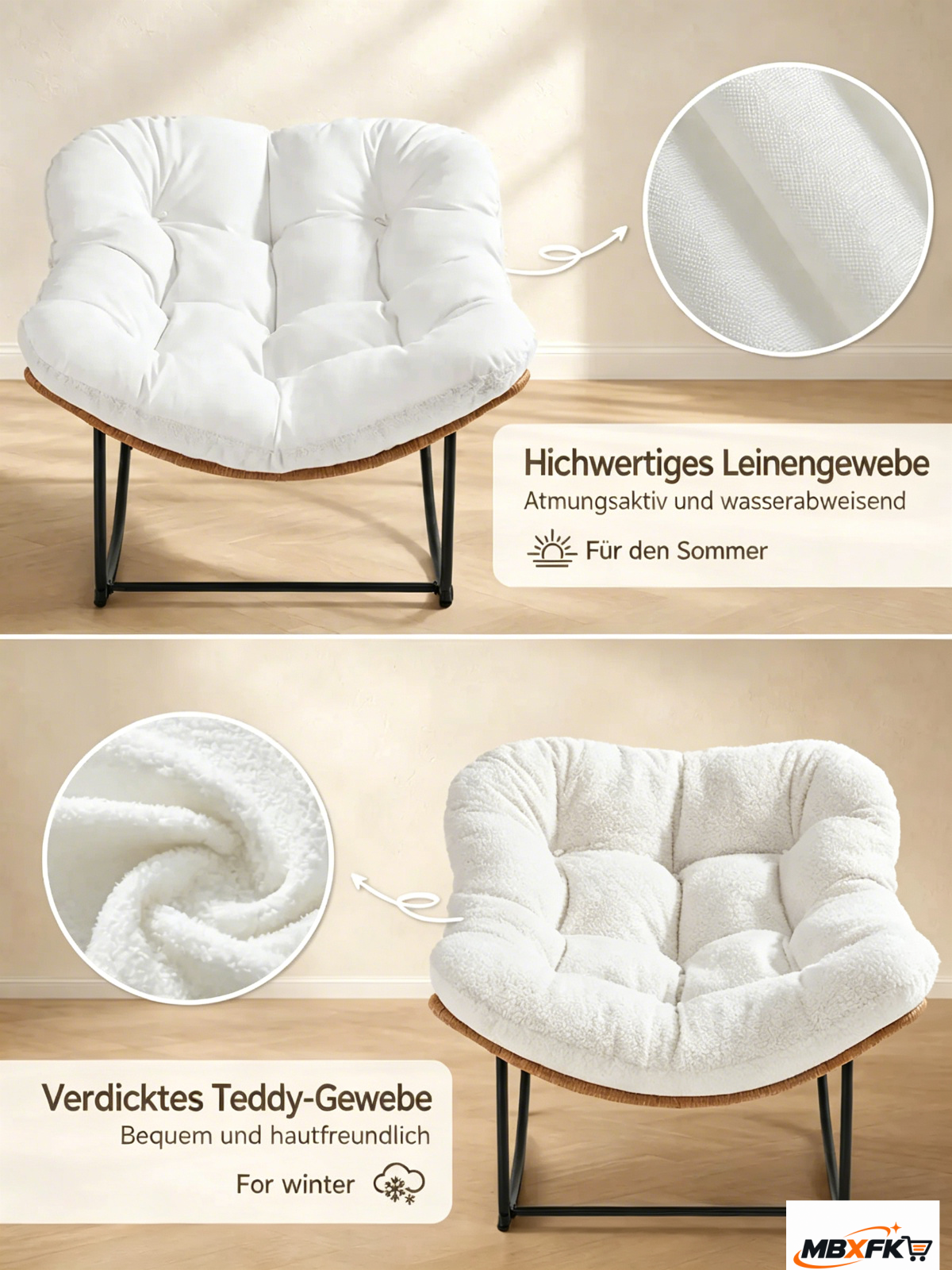 Rocking Chair with Cushion
