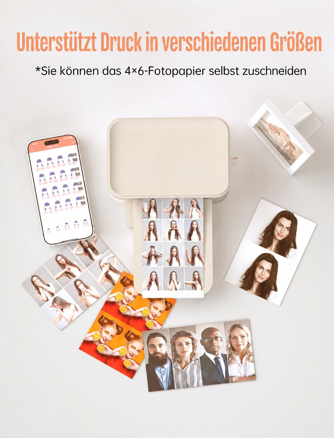 💝Letzter Tag für den Abverkauf✨ Tragbare Fotodrucker