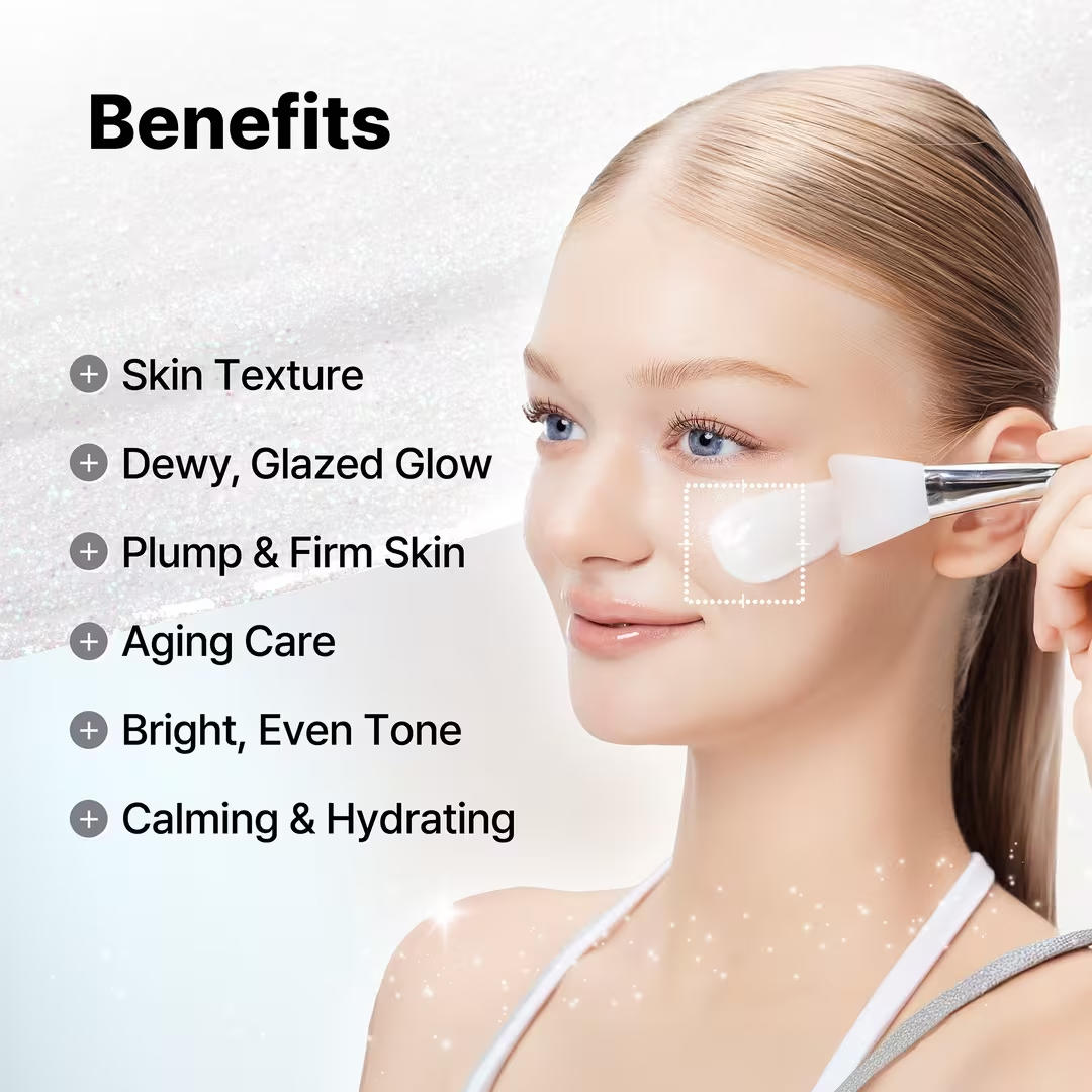 PDRN Exosome Skinplaning Glaze Mask with Collagen & Peptide