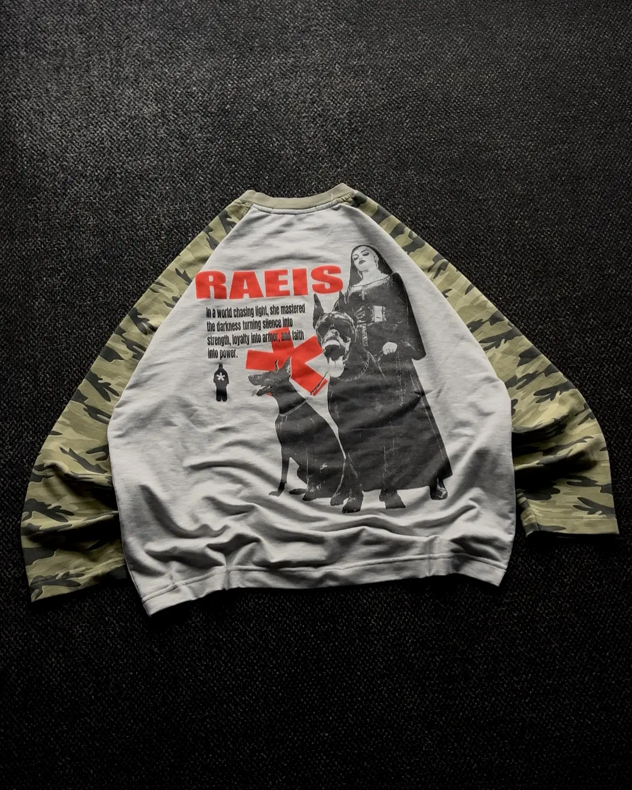 Camo Long Sleeve Top