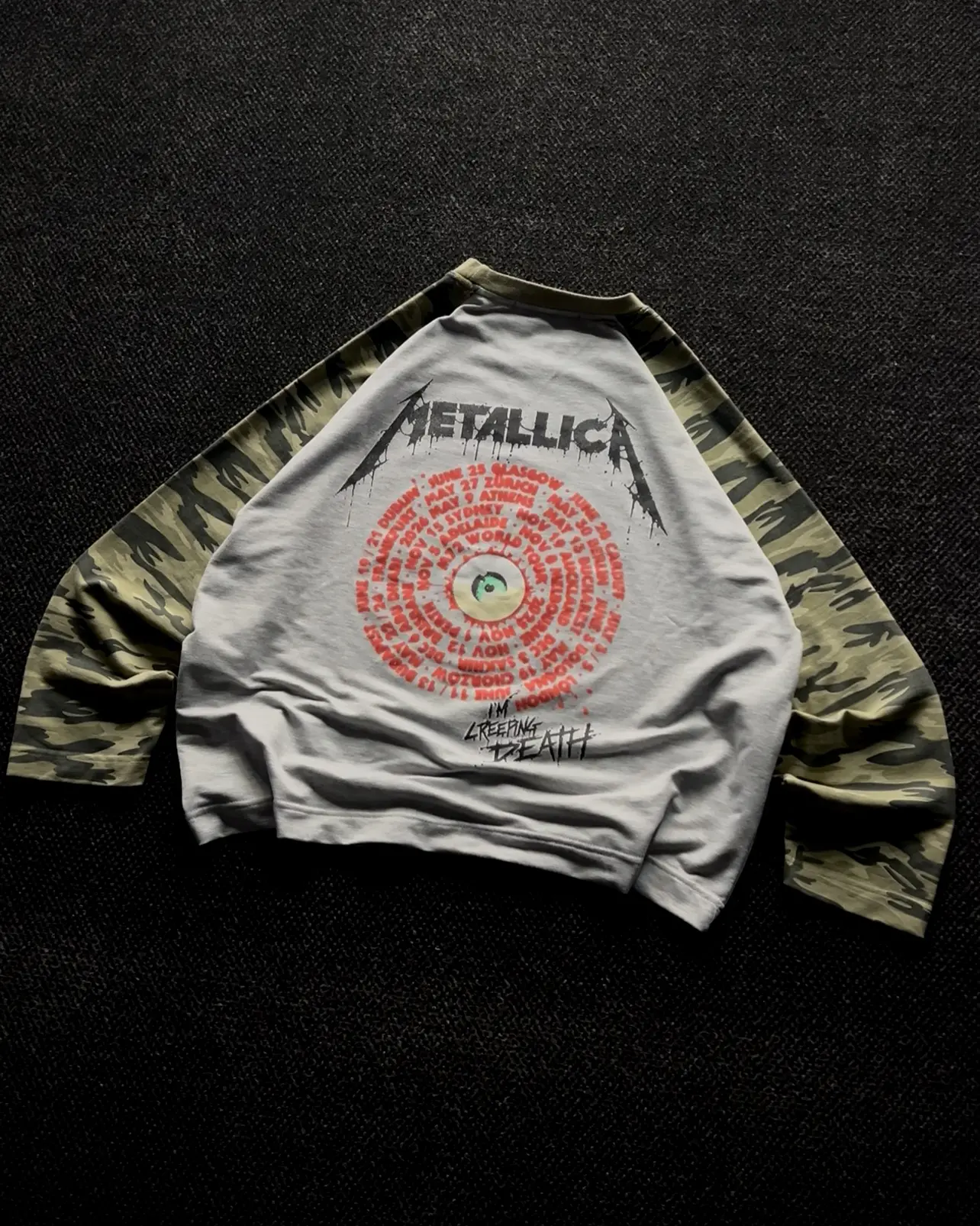 Camo Long Sleeve Top