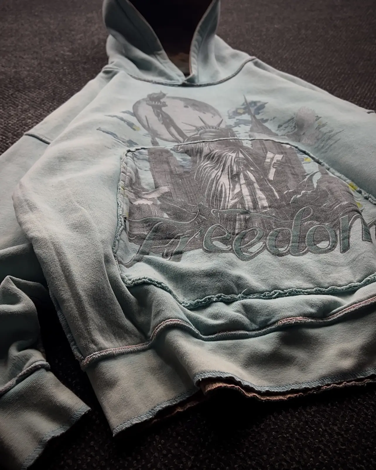 Reversible Hoodie🩵🤎