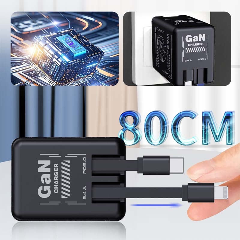 Dual PD Charger – Compact USB-C Fast Charger for Phones, Tablets & More