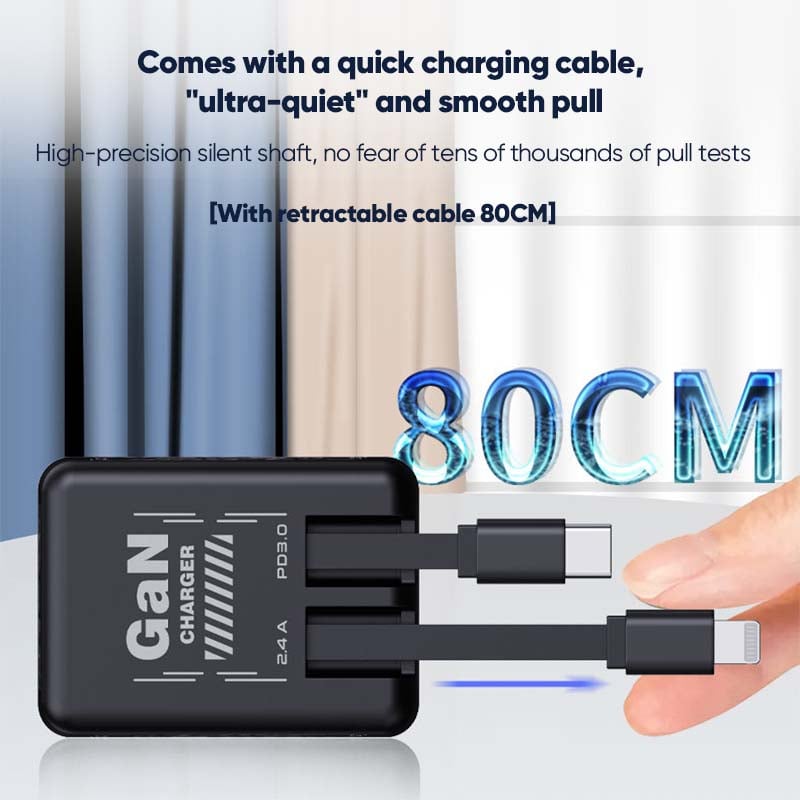 Dual PD Charger – Compact USB-C Fast Charger for Phones, Tablets & More