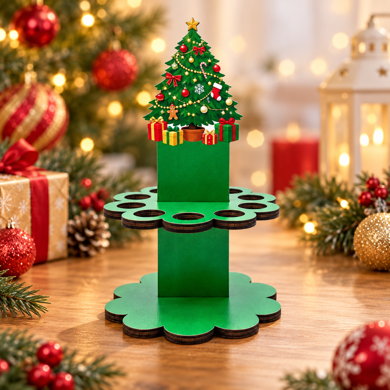 ⏰LAST DAY 50% OFF - 💵 Unique Christmas Wooden Cash Gift Stand – Make Giving Cash Extra Fun & Special! 🎄