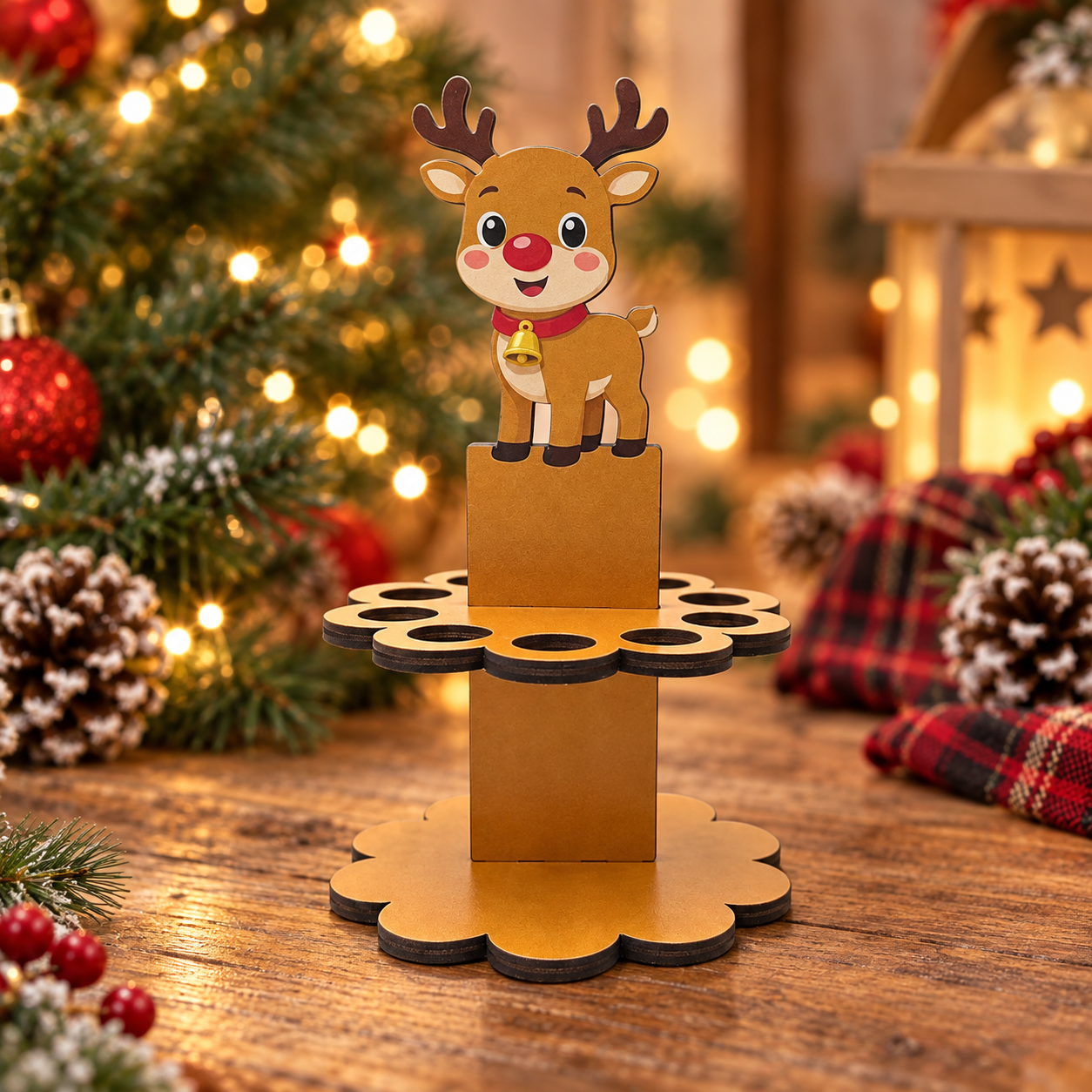 ⏰LAST DAY 50% OFF - 💵 Unique Christmas Wooden Cash Gift Stand – Make Giving Cash Extra Fun & Special! 🎄