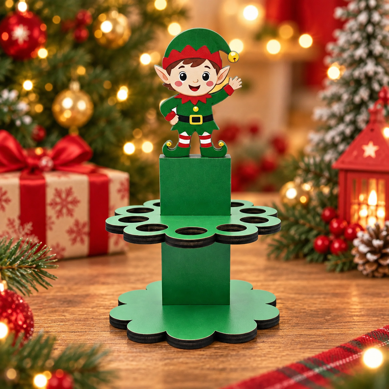 ⏰LAST DAY 50% OFF - 💵 Unique Christmas Wooden Cash Gift Stand – Make Giving Cash Extra Fun & Special! 🎄