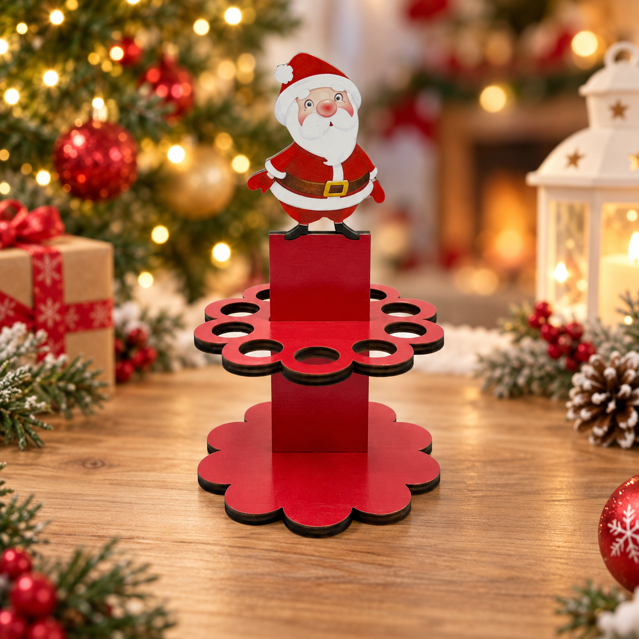 ⏰LAST DAY 50% OFF - 💵 Unique Christmas Wooden Cash Gift Stand – Make Giving Cash Extra Fun & Special! 🎄