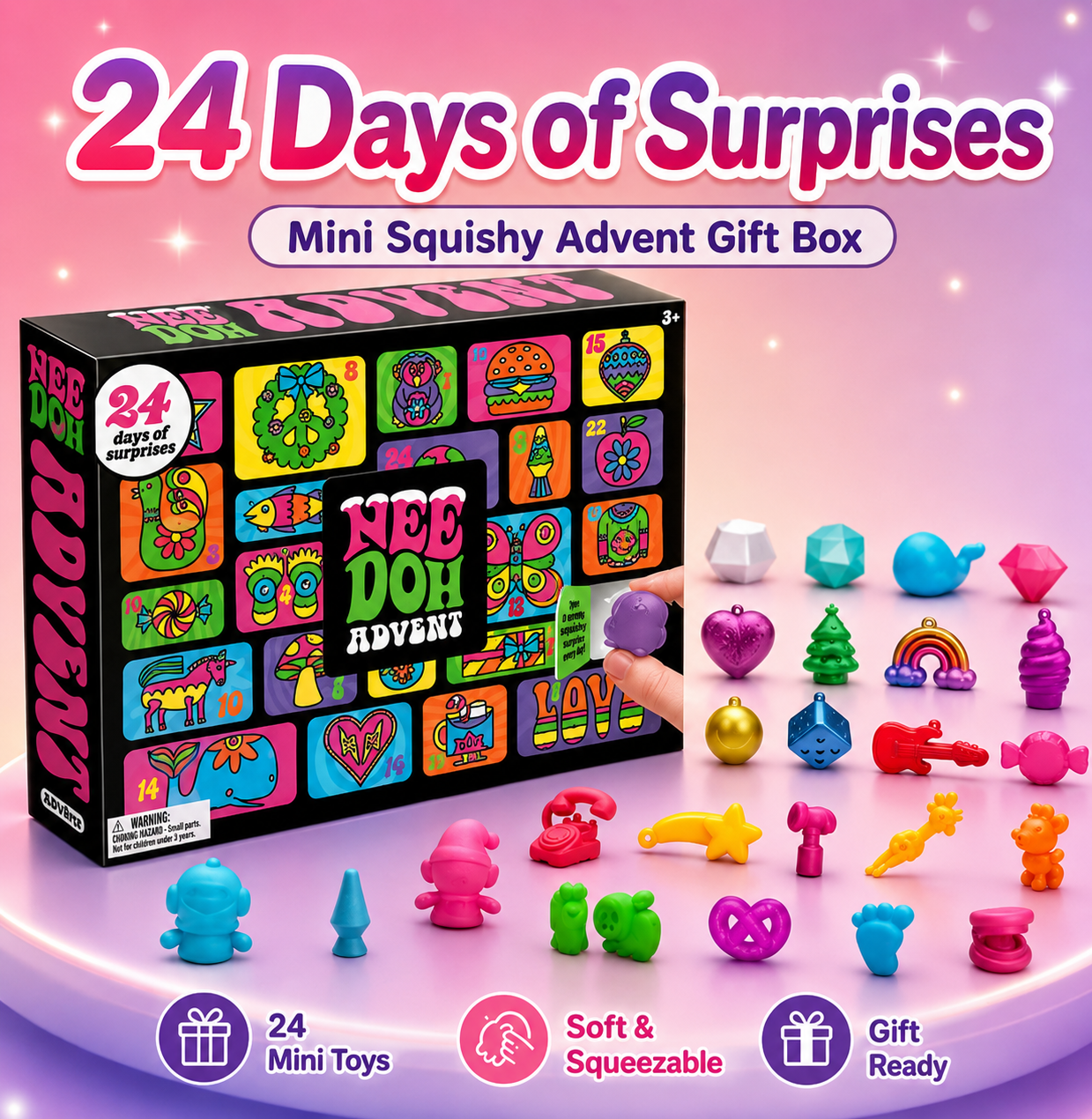 NeeDoh Squishmas Advent Calendar - 2026 Edition