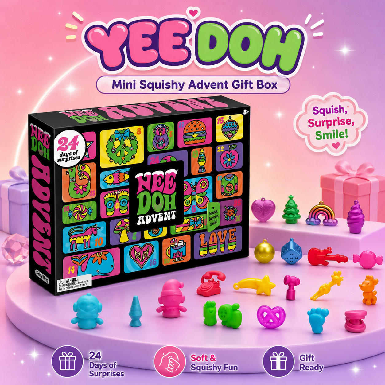 NeeDoh Squishmas Advent Calendar - 2026 Edition