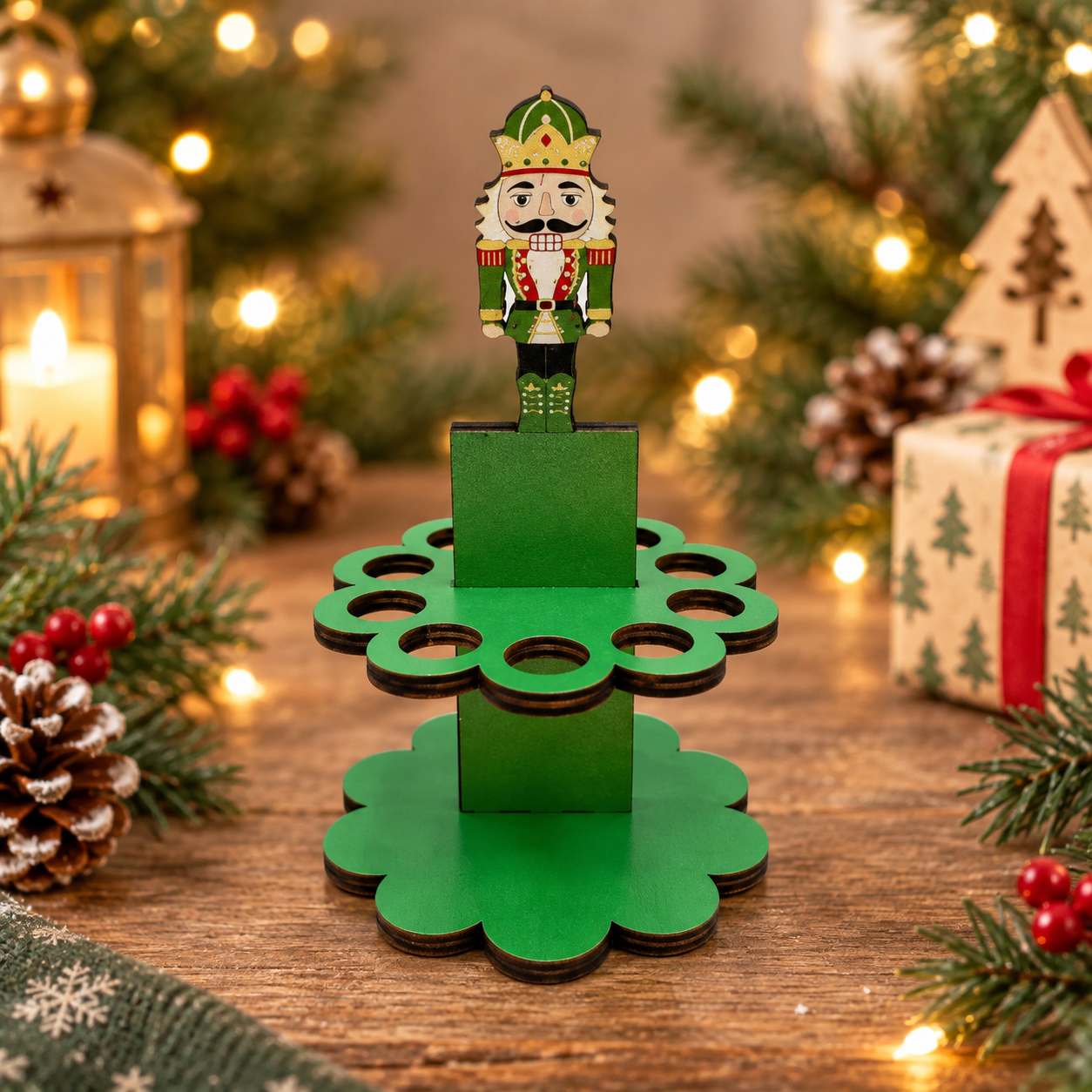 ⏰LAST DAY 50% OFF - 💵 Unique Christmas Wooden Cash Gift Stand – Make Giving Cash Extra Fun & Special! 🎄