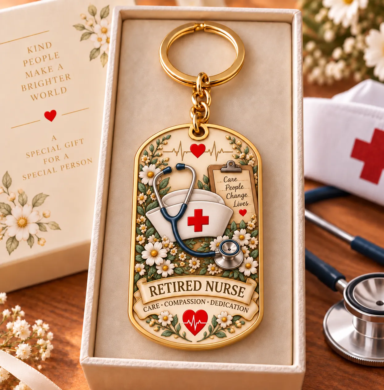 ⏳ Last Day 50% OFF -Retirement Career Tribute Keychain Collection💖