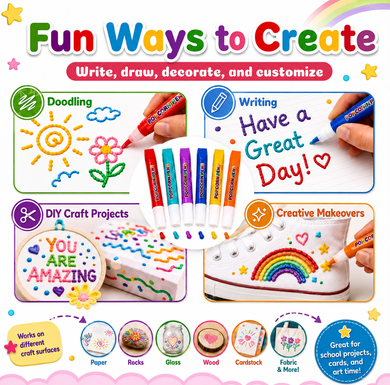 🦘🎁 3D Relief Art Pen – Turn Flat Drawings Into Touchable 3D Art