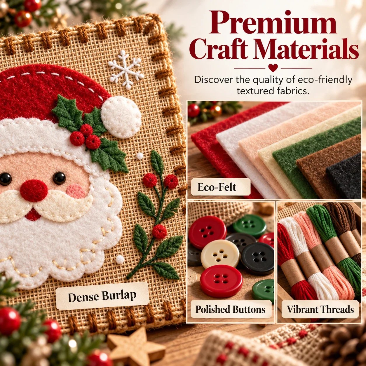 Christmas DIY craft materials