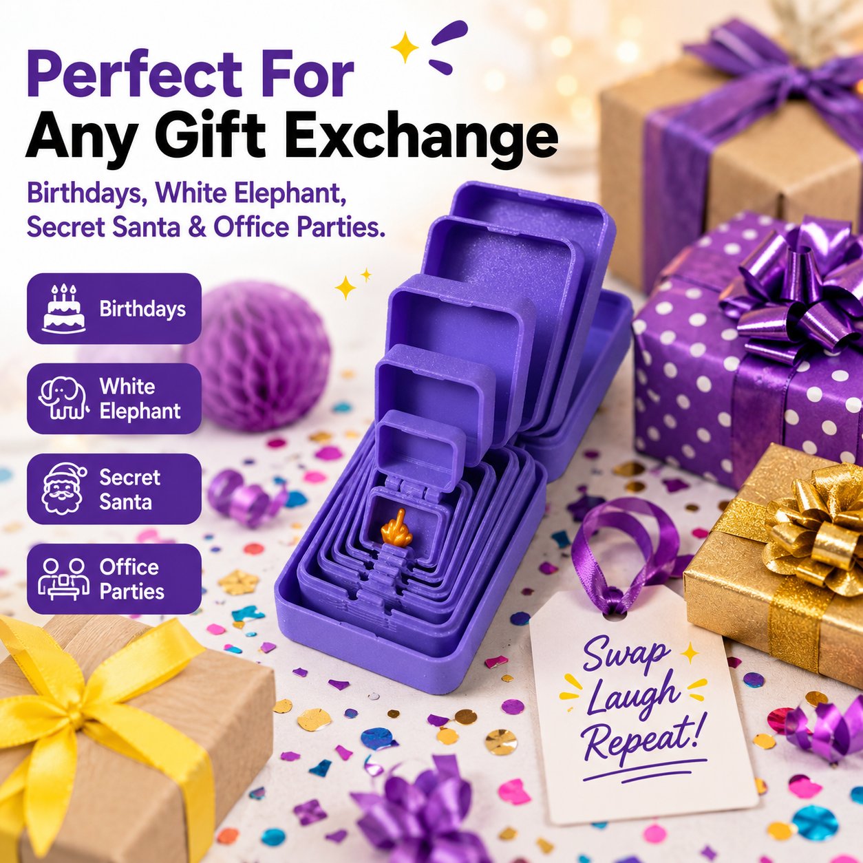 🎁Never-Ending Middle Finger Prank Gift Box
