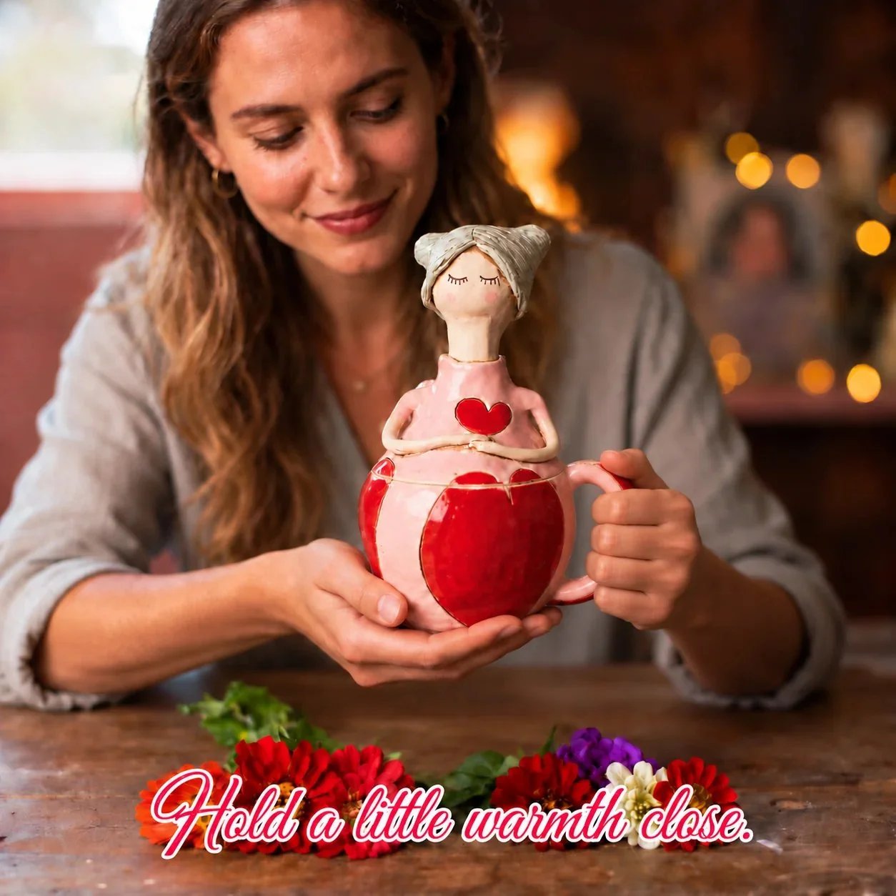 ⏳ Last Day 49% OFF – 🧚Handcrafted Fairies Storage Jar/Mug | 8 Whimsical Styles with Removable Fairy Lid for Tea, Treats & Tiny Keepsakes ☕