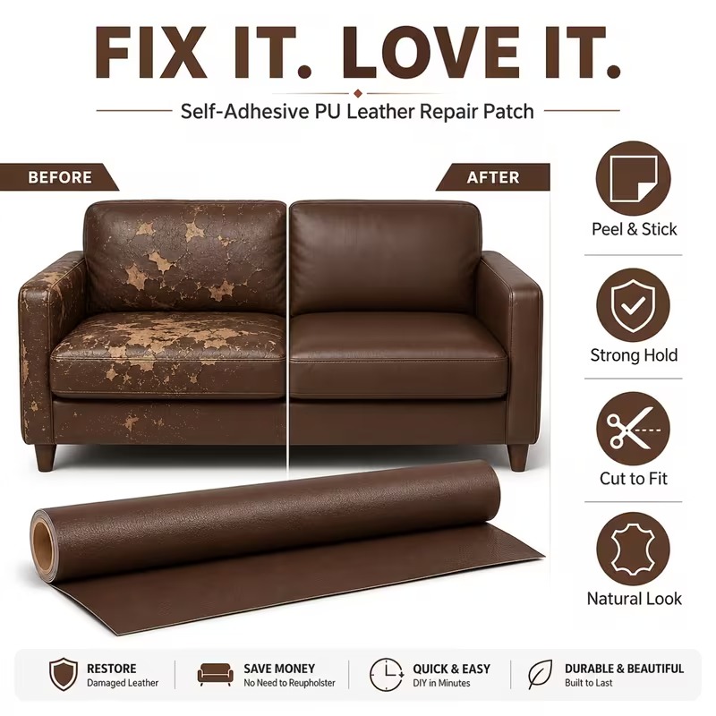 Homeupup - Self-Adhesive Leather Patches