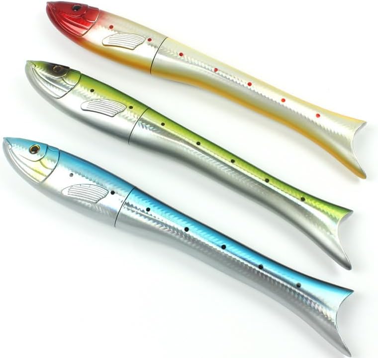 1.6m Individual Fish-Shaped Pen Rod Telescopic Carbon Fishing Rod Fish Shaped Mini Pocket Pen Sea Ice Fish
