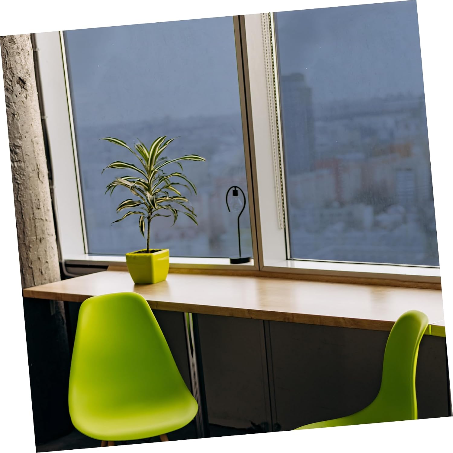 Window Privacy Film One Way Static Cling Tint Sunscreen and Privacy Protection