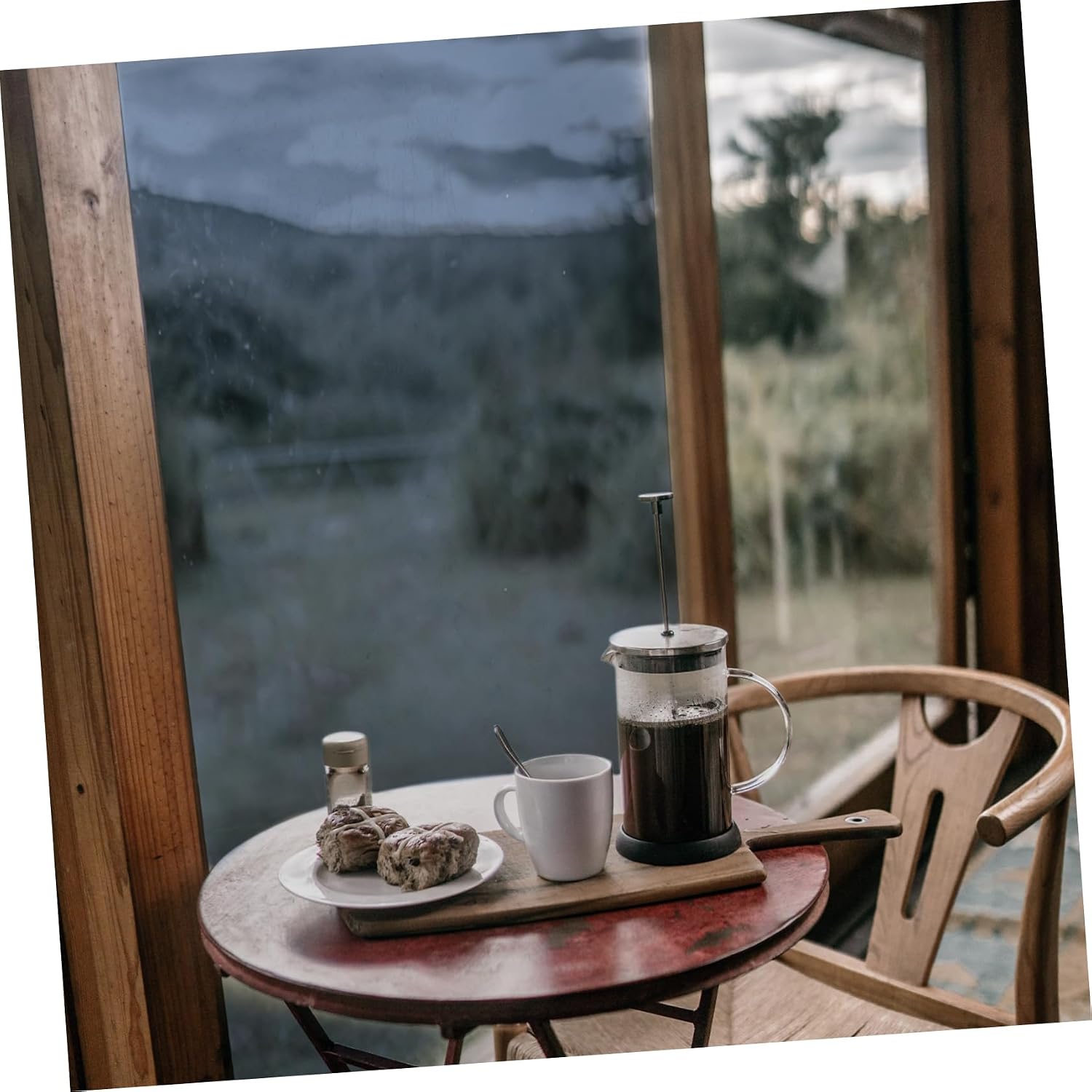 Window Privacy Film One Way Static Cling Tint Sunscreen and Privacy Protection
