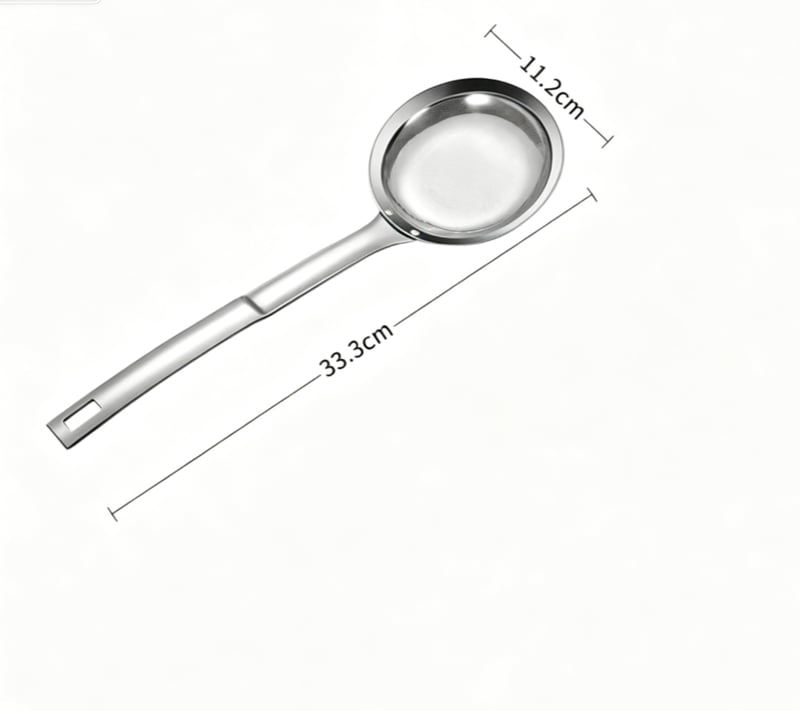Mesh stainless steel colander