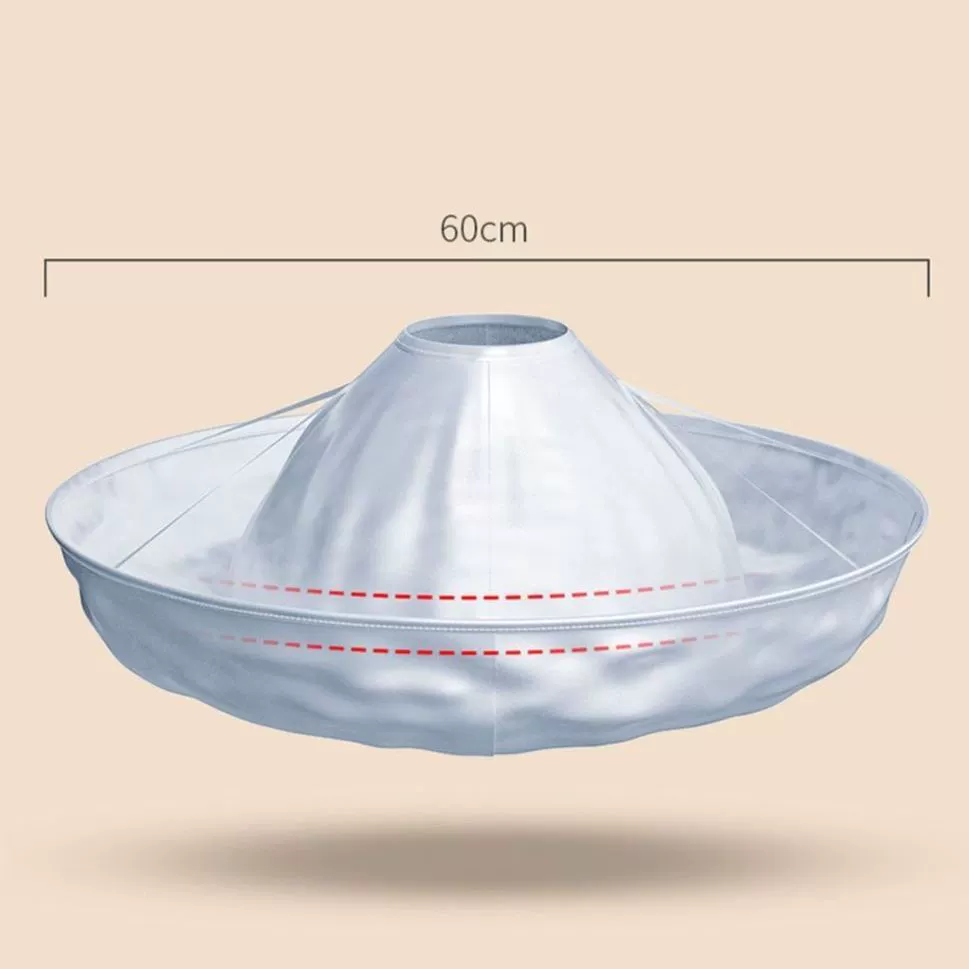 Homeupup - Hair Cutting Cape with Hair Catcher