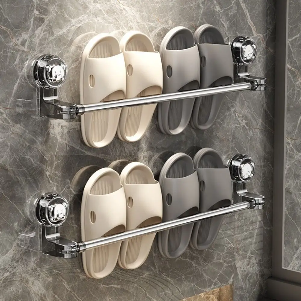 Stick & Store Suction Towel/Slipper Storage Rack