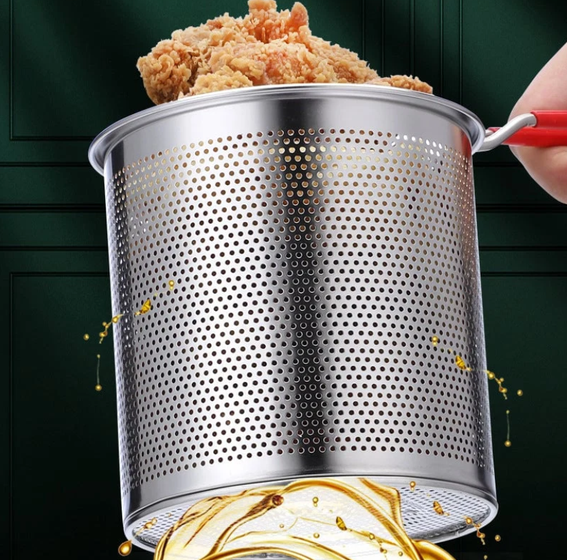 Multifunctional 304 Stainless Steel Fryer
