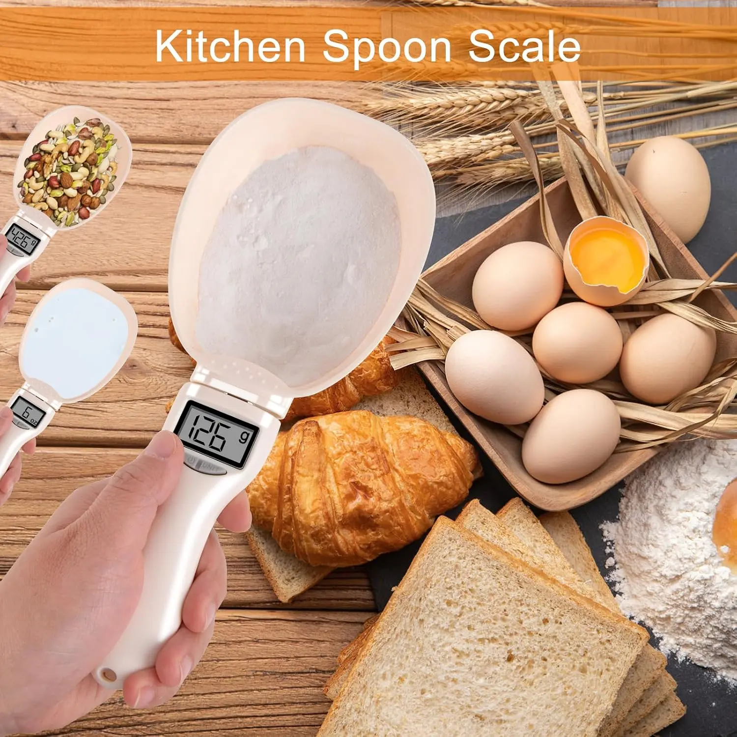 Weighing Food Measuring Scoop