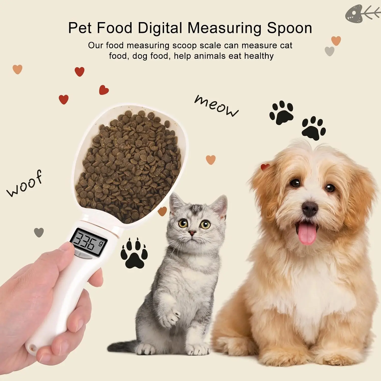 Weighing Food Measuring Scoop